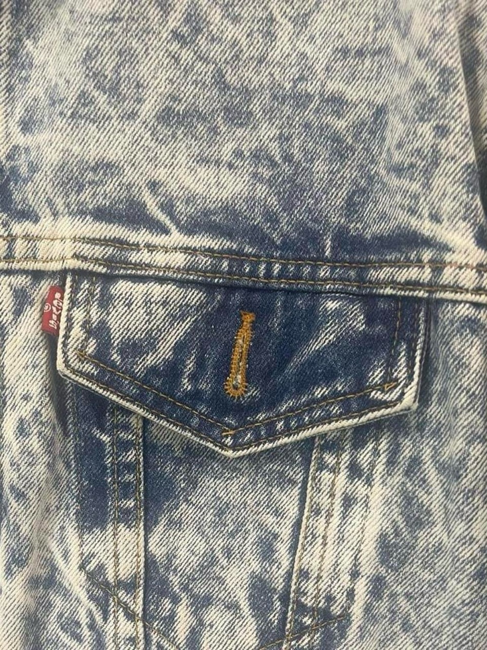 Bratz Levis Acid Denim Jacket - Picture 6 of 7